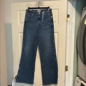 Wrangler Bonnie 683 Loose Flare Jeans Size 25 x 32 Blue